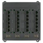 Leviton Twist & Mount Patch Panel, 12-Port, Cat6